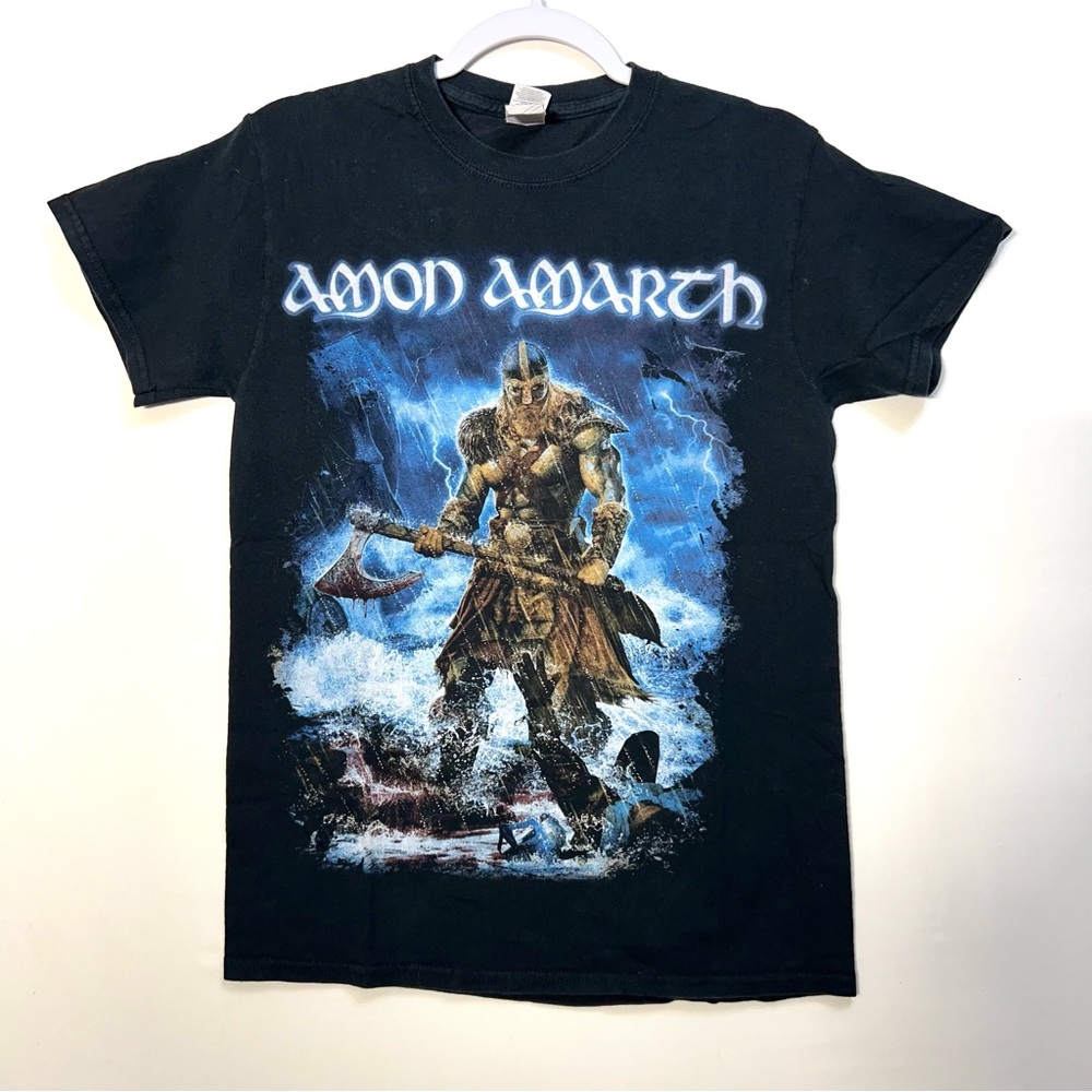 Amon Amarth Death Metal Band 2016 US Tour Merch Tee Adult Small Viking Warrior